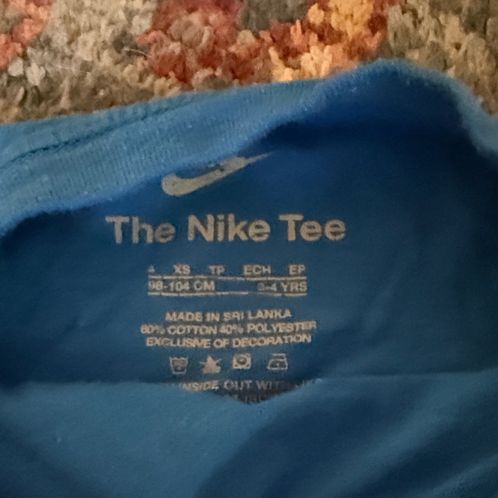 Nike Kids Blue and Black Graphic Tees - Picture 3 of 3